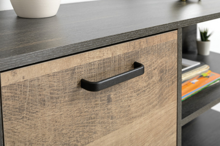 Трувор Гостиная 004, дуб гранж песочный/интра