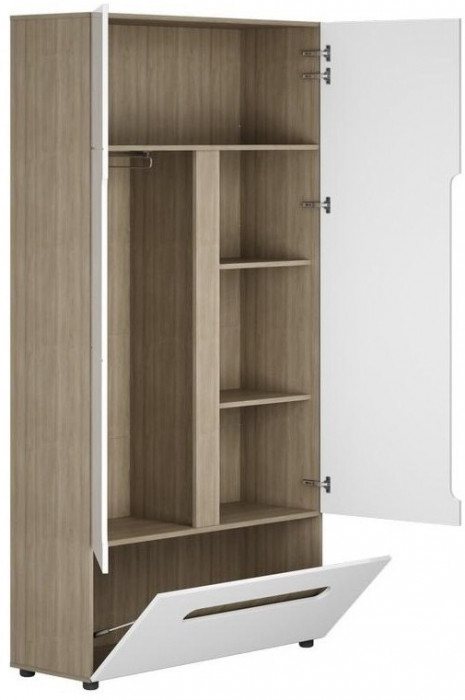 Палермо-3_Ю ШК-016 Шкаф 2-створчатый комбинированный