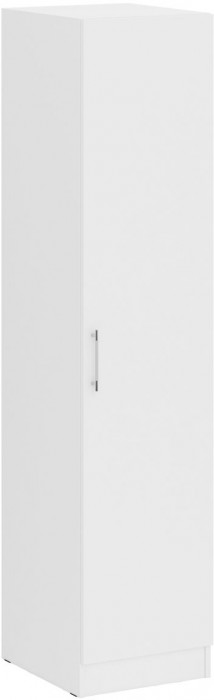 Спальня Стандарт 1-1800Я, цвет белый, ШхГхВ 183,5х203,5х70 + 135х52х200 см., сп.м. 1800х2000 мм., без матраса, основание есть