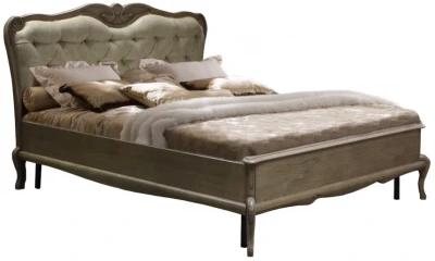 Кровать двуспальная 1,6 "Монако" - отделка Классик (лак)