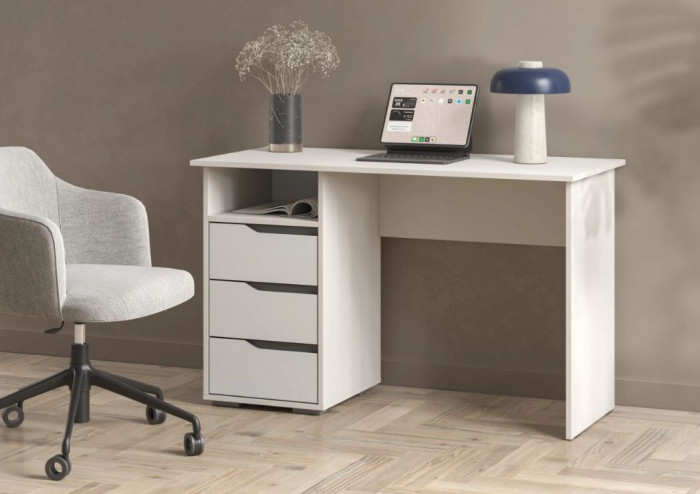 мс Алиса СТП-1200 белый/белый гладкий