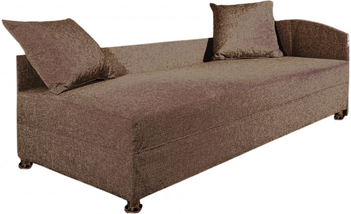 Диван-кровать Лофт Люкс Плюш с подсветкой, еврокнижка, пружинный блок, 140х195, серый