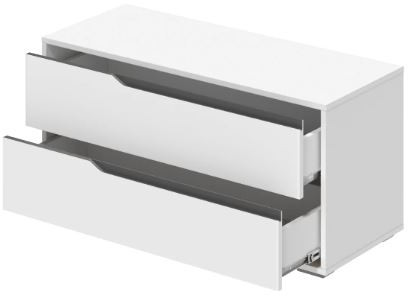 мс Алиса ТБ-1000 белый/белый гладкий