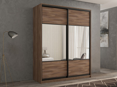 Шкаф-купе Кааппи 6 Орех Тьеполло 140х60х230 см