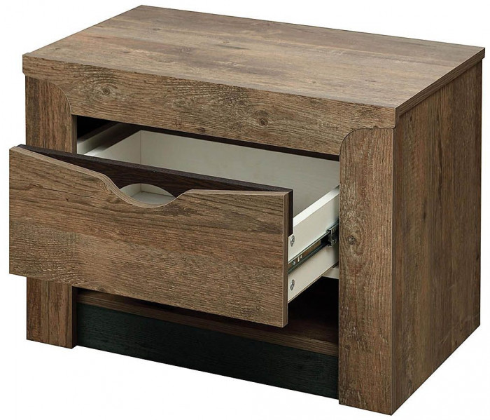 33.12 Лючия тумба прикроватная кейптаун/венге