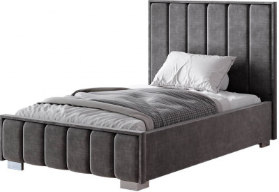 Кровать &quot;Мирабель&quot; КР-06 1,2м под подъемный механизм графит темный