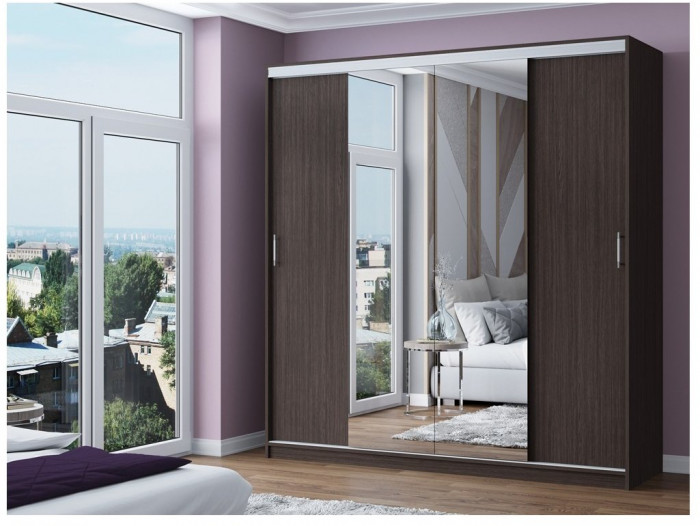 Шкаф-купе Альянс-3 ЛДСП (сонома)