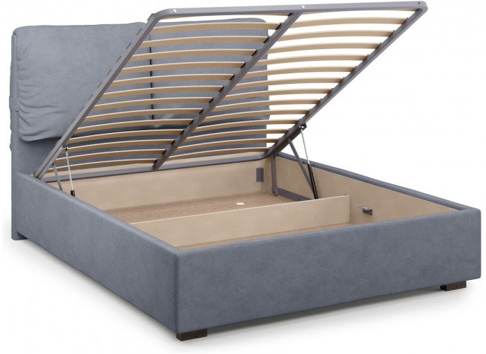 Кровать Trazimeno 140 с подъемным механизмом, Velutto 32