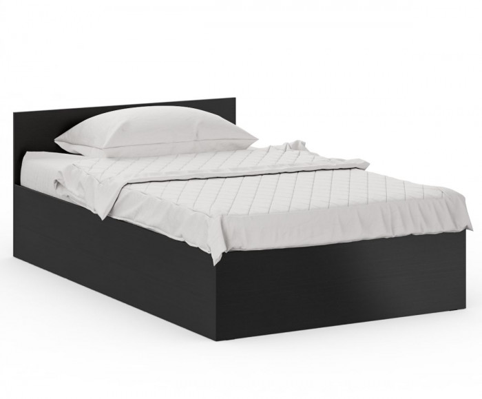 Кровать 1200 + Пенал Стандарт, венге