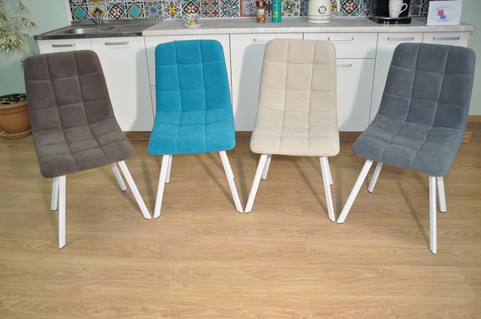 Стул ХИТ-2 / белый / серый