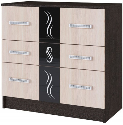 Эрика Комод венге/дуб молочный