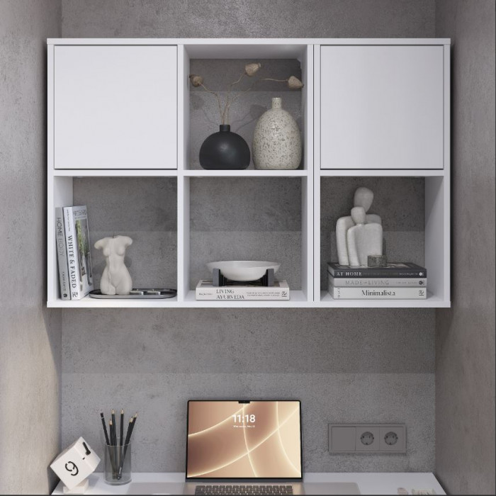 Стеллаж-полка "Берг" СП-04 белый