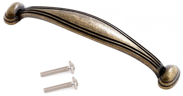 Лидер-8 Пенал МД 23Б + Тумба МД 3.15, белый шагрень/крафт золото