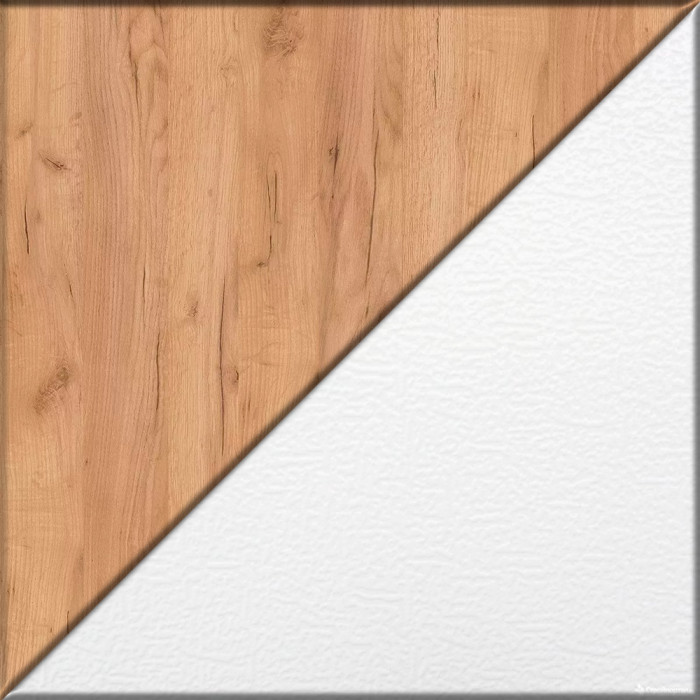 Лидер-8 Тумба МД 3.15 4 шт., белый шагрень/крафт золото