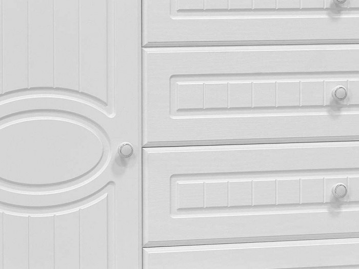 Спальня Монако-4 белое дерево