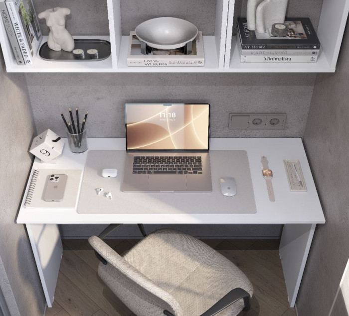 Стол письменный "Берг" ПС-01 белый