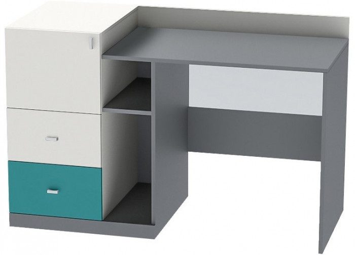 Модульная детская Клео набор 2 (Графит/Миндаль/Солнечный)