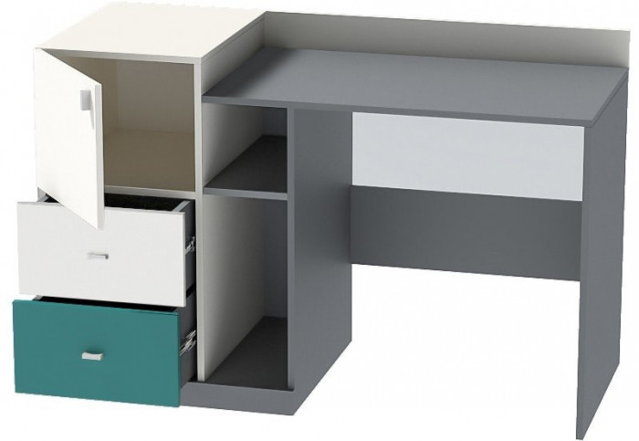 Модульная детская Клео набор 2 (Графит/Миндаль/Солнечный)