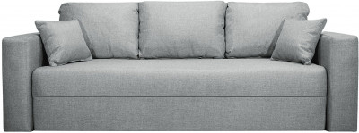 Диван-кровать Ливерпуль, 160х195, раскладной, еврокнижка, рогожка, серый