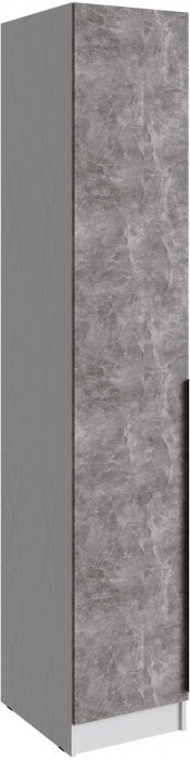 Шкаф Мадрид (0,42), Белый/Ателье светлое