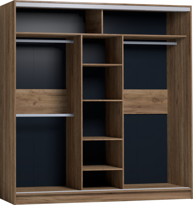 Шкаф-купе Strike 2000 Дуб табачный Craft