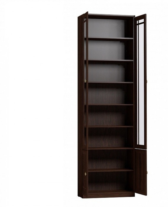 Шкаф книжный Шерлоск 32, орех