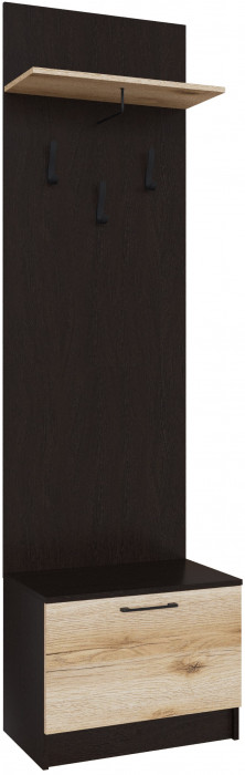 Модульная прихожая Денвер, набор 2, Венге/Дуб делано