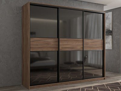 Шкаф-купе Кааппи 12 Орех Тьеполло 210х60х230 см