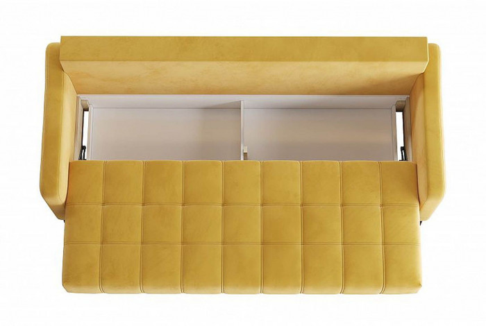 Диван Римини-1 Ультра мустард