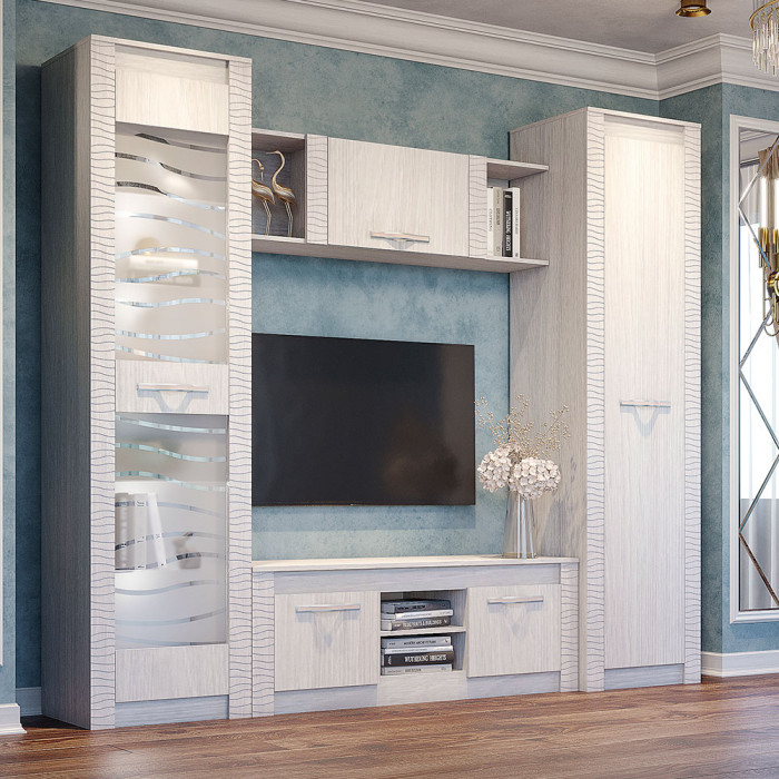 "Монако" ПН-20 ясень белый/F12