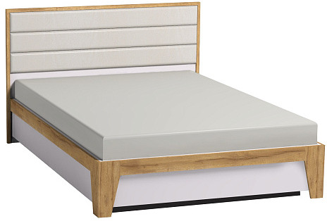 Кровать с подъемным механизмом Айрис 307 Люкс 160х200, дуб