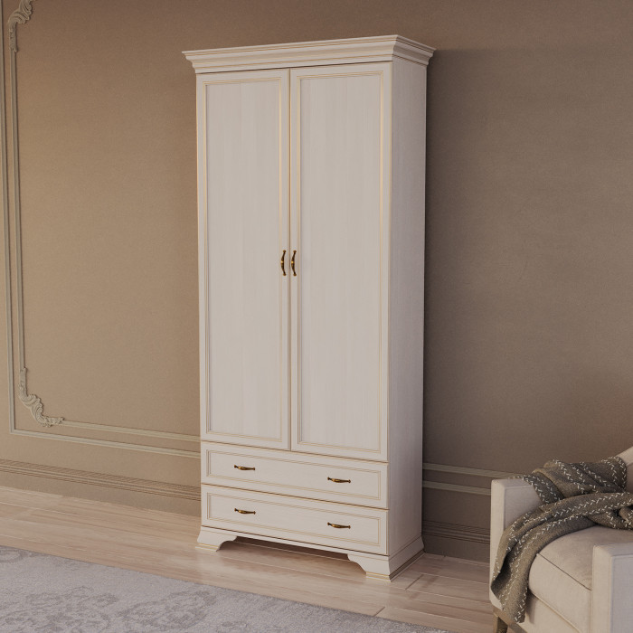 Шкаф распашной двухдверный Сиена