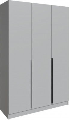 Шкаф Мадрид (1,5) без зеркала, Камень серый