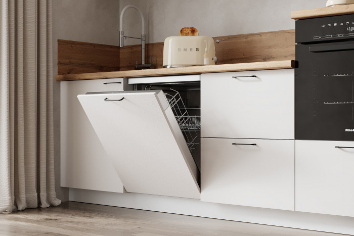 КГ Угловой 1500х2700 (с пм) , Белый софт матовый  Арника РМ в.2