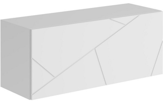 ГРАНЖ Шкаф навесной ШН-003 (Д.900) (Белый (Шагрень) / Белый софт)