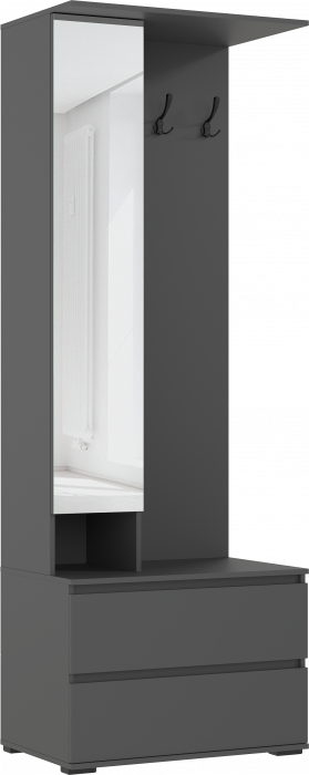 Норд Прихожая, композиция №1, Графит/Графит