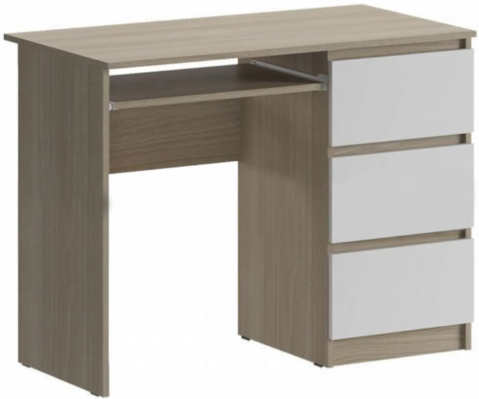 Модульная детская Челси, композиция 2 (Белый глянец, Дуб Сонома)