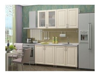 Кухня Венеция №1, 1.6 м, МДФ матовый