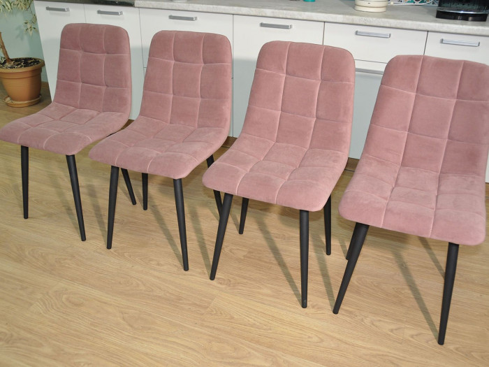 Обеденная группа Колорадо / Стул Х 4 шт. / Дуб Сонома/черный / бид 27