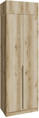 Шкаф 0,8 с антресолью Мадрид, Дуб делано