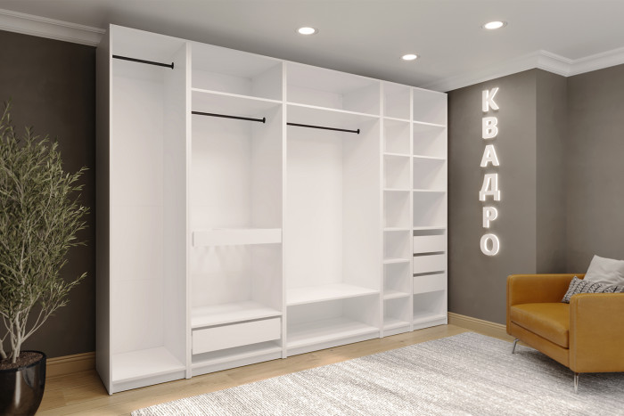 Гардеробная система Квадро. Комплект 14