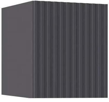 Оливия Шкаф навесной малый (Глиняный серый, Шарли мокко)