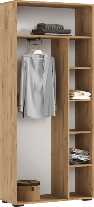 Модульная гостиная Роджина (Графит, Крафт золотой)