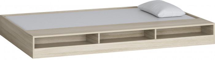 Двухъярусная кровать Гранада 1КВ (ясень шимо темный, Коричневый)