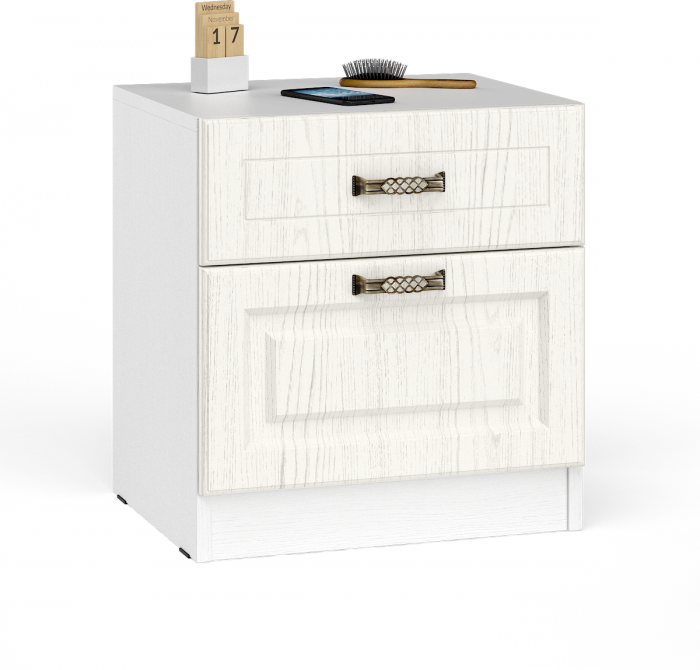 Ливерпуль Спальня № 3 11.08ОСН + две 08.146 + 13.124 + 12.46 + 10.118 + 10.117, цвет ясень ваниль/белый, сп. м. 1600х2000 мм., б/м, ортопед есть