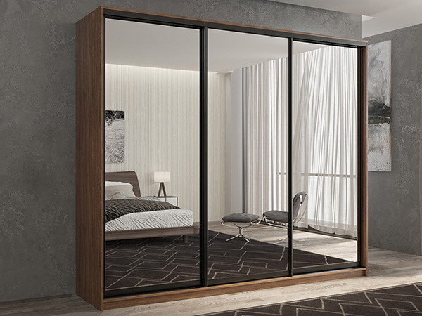 Шкаф-купе Кааппи 1 Морское Дерево Винтаж 210х45х230 см